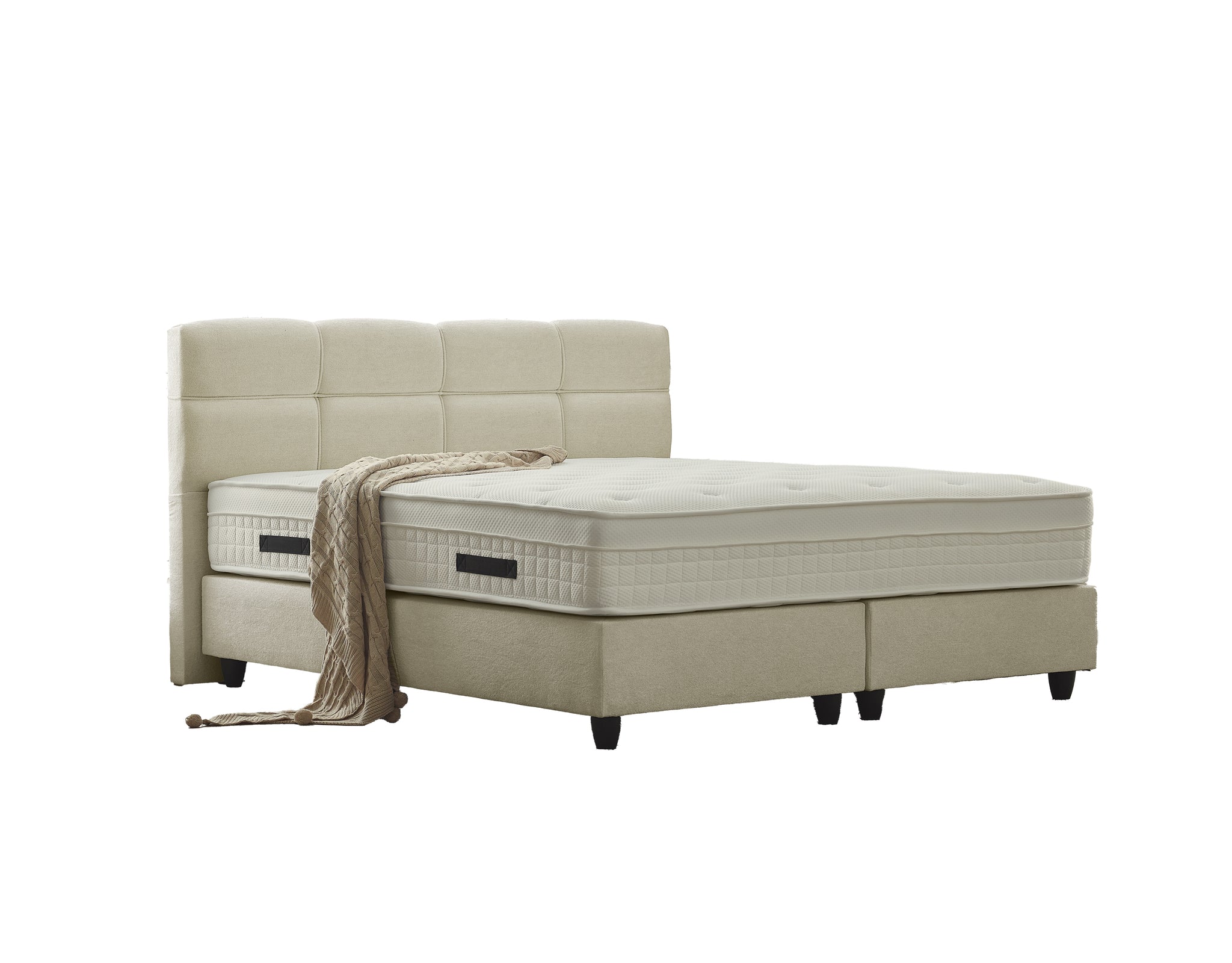 Dreamhouse Boxspring Vida Teddy - 160x200 - Beige