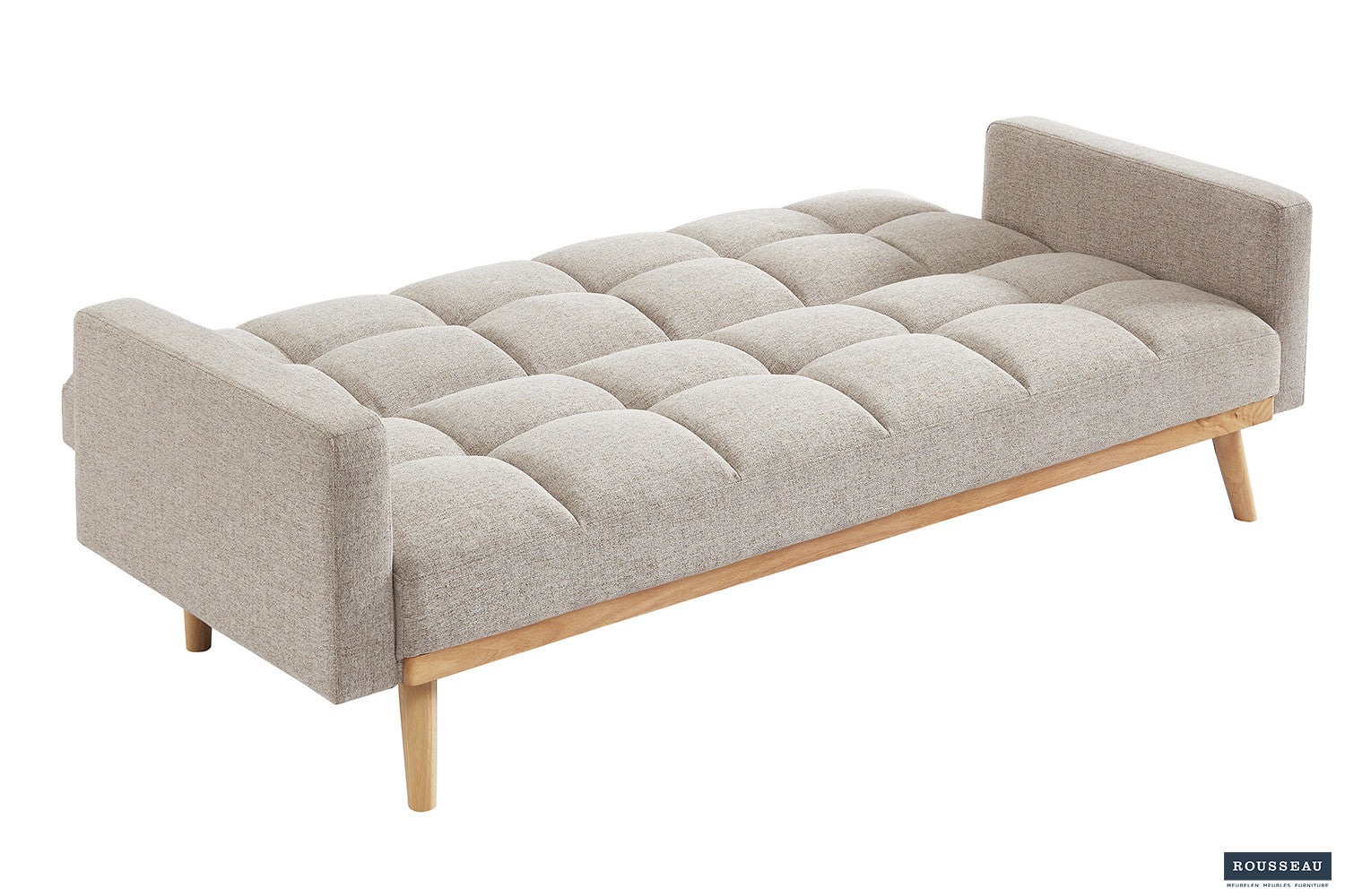 Sofa bed 'Adana' Fabric Davis Neve 13 Beige