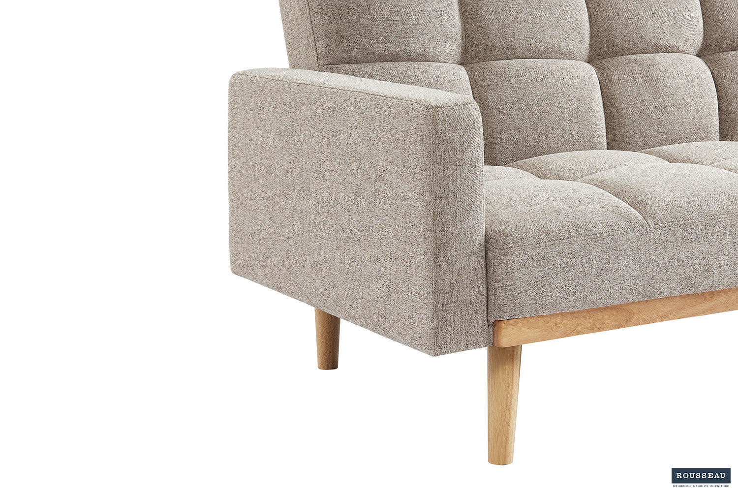 Sofa bed 'Adana' Fabric Davis Neve 13 Beige