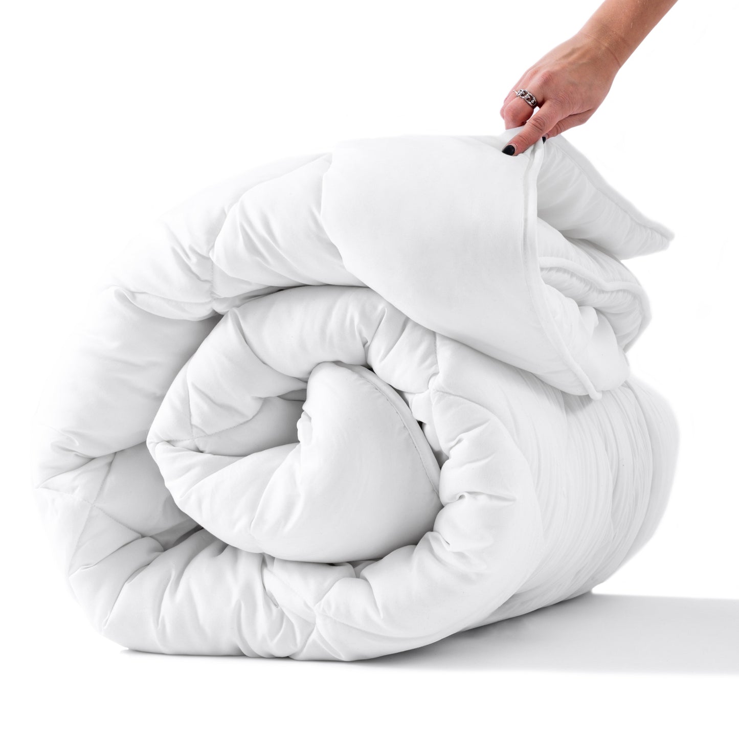 Micro Touch Enkel Dekbed White - 140X220