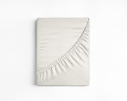 Katoenen Hoeslaken Creme 200 x 220