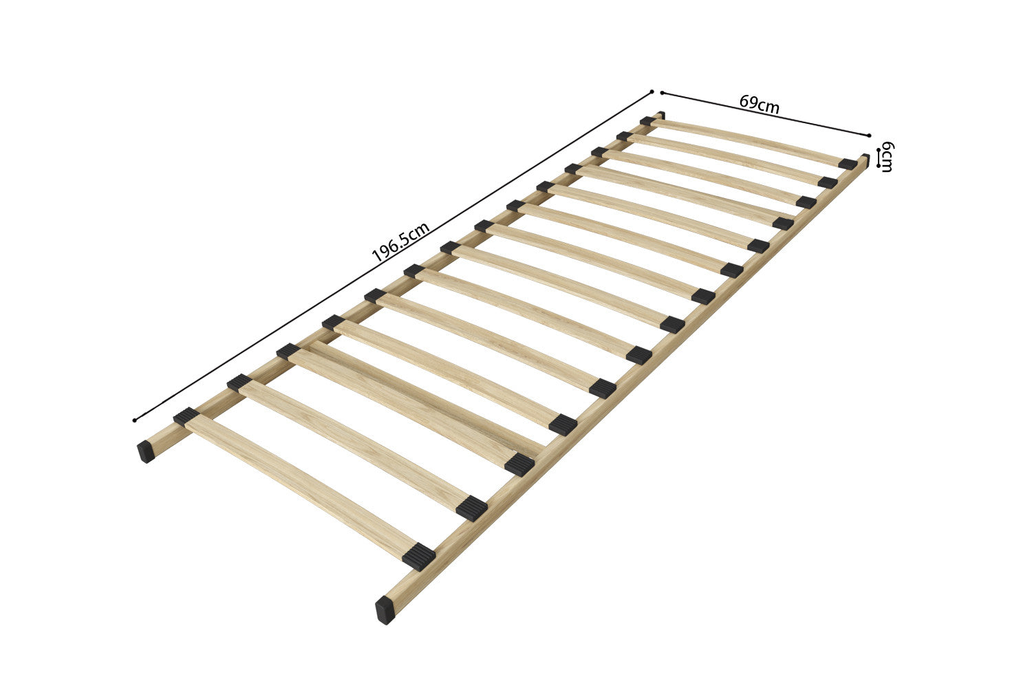 Slatted base 'Alpha' 70x200