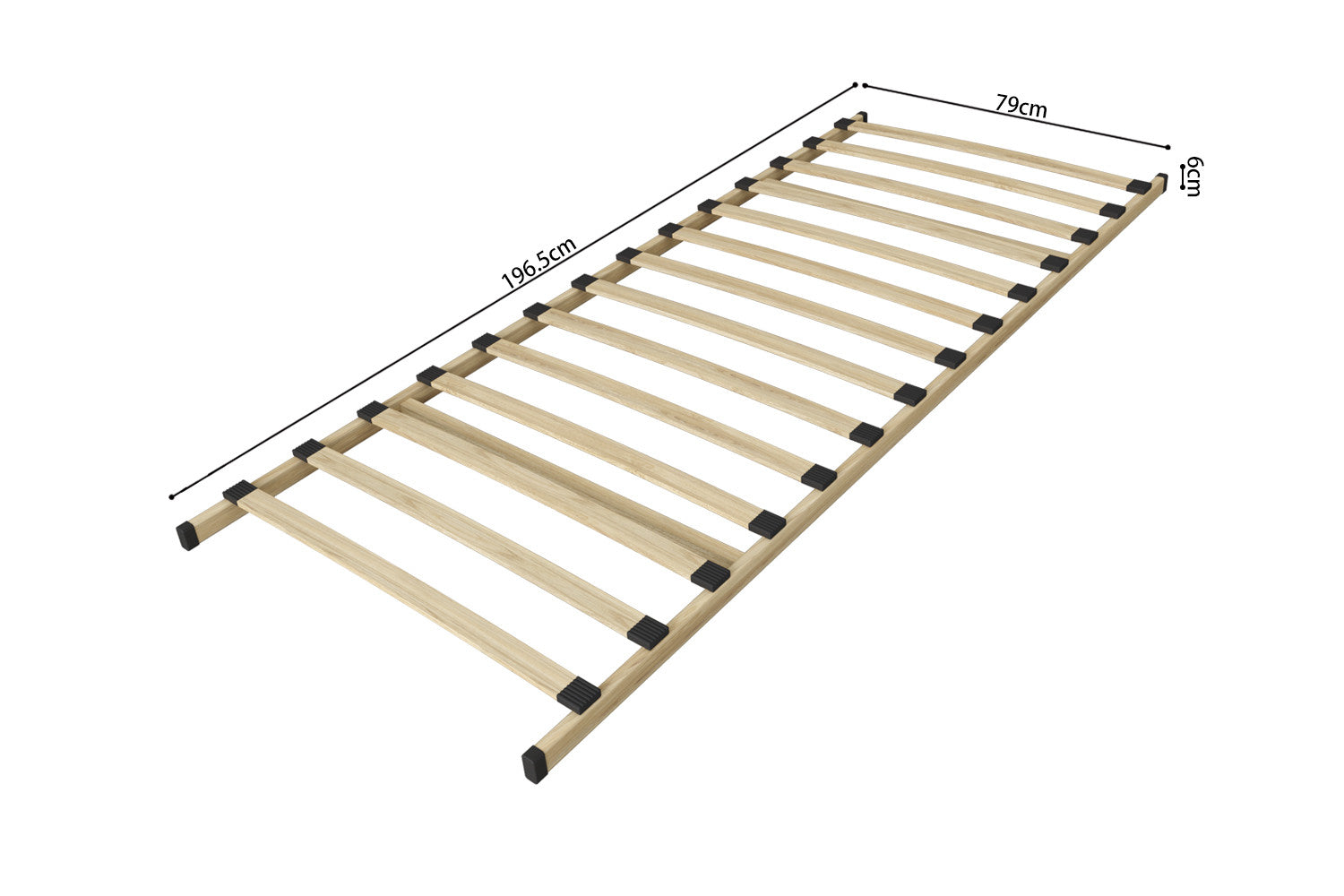 Slatted base 'Alpha' 80x200