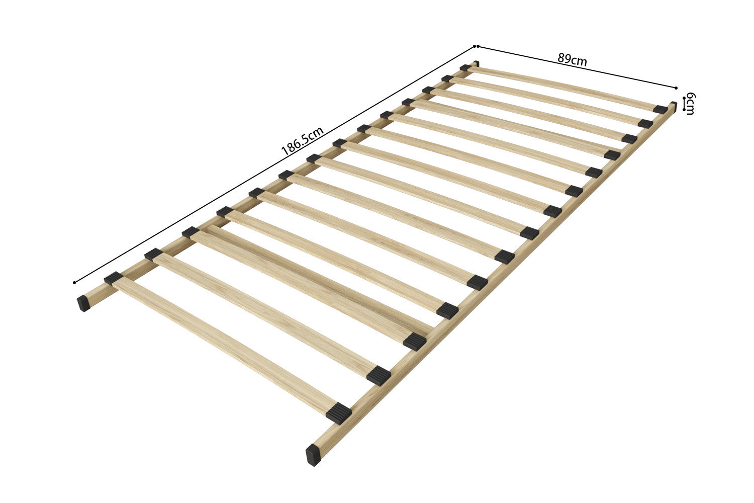 Slatted base 'Alpha' 90x190 - KIT