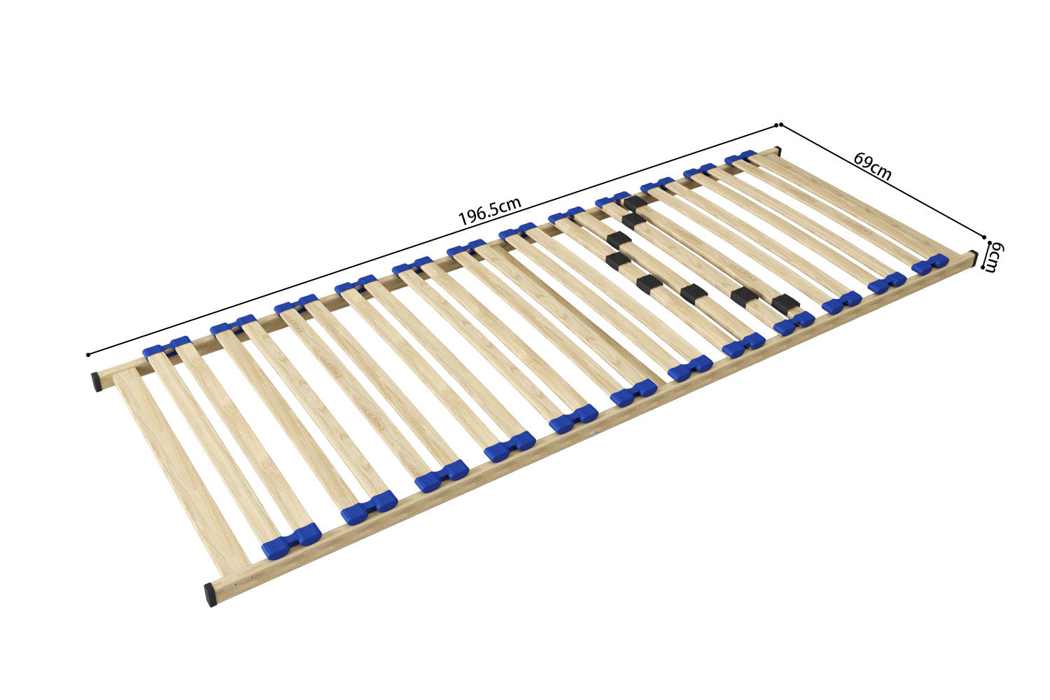 Slatted base 'Ruby' 70x200 - KIT