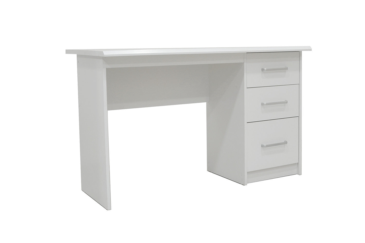 Desk 'Mateo' 3 drawers White