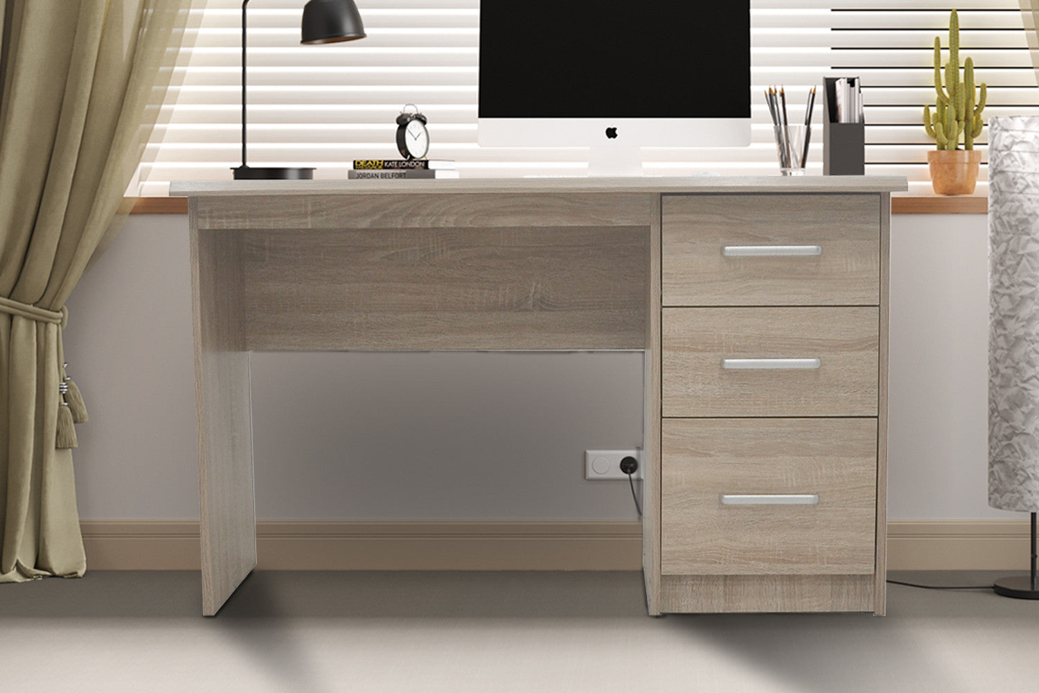 Bureau 'Mateo' 3 lades Sonoma