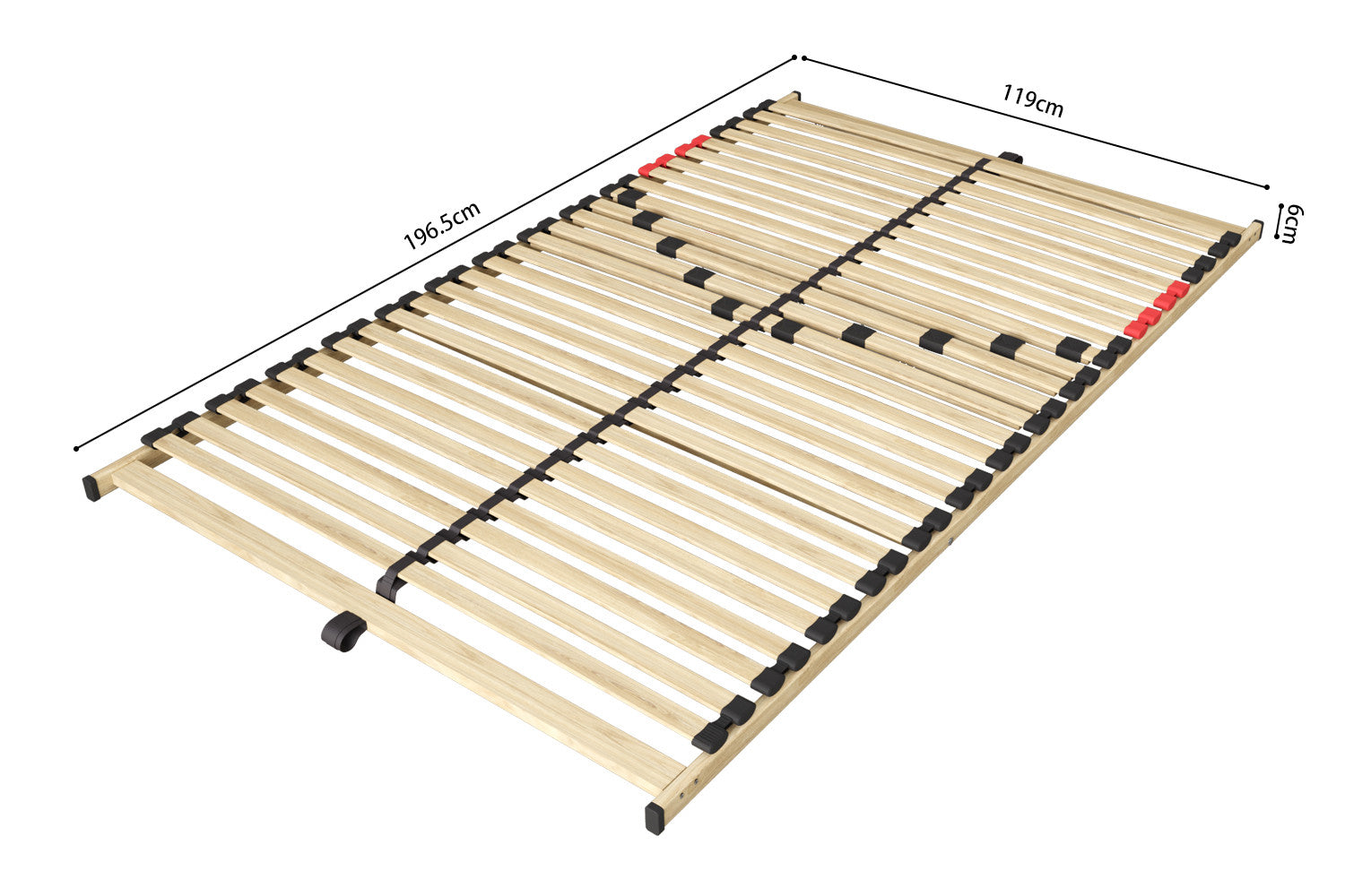 Slatted base 'Zittaro' 120x200