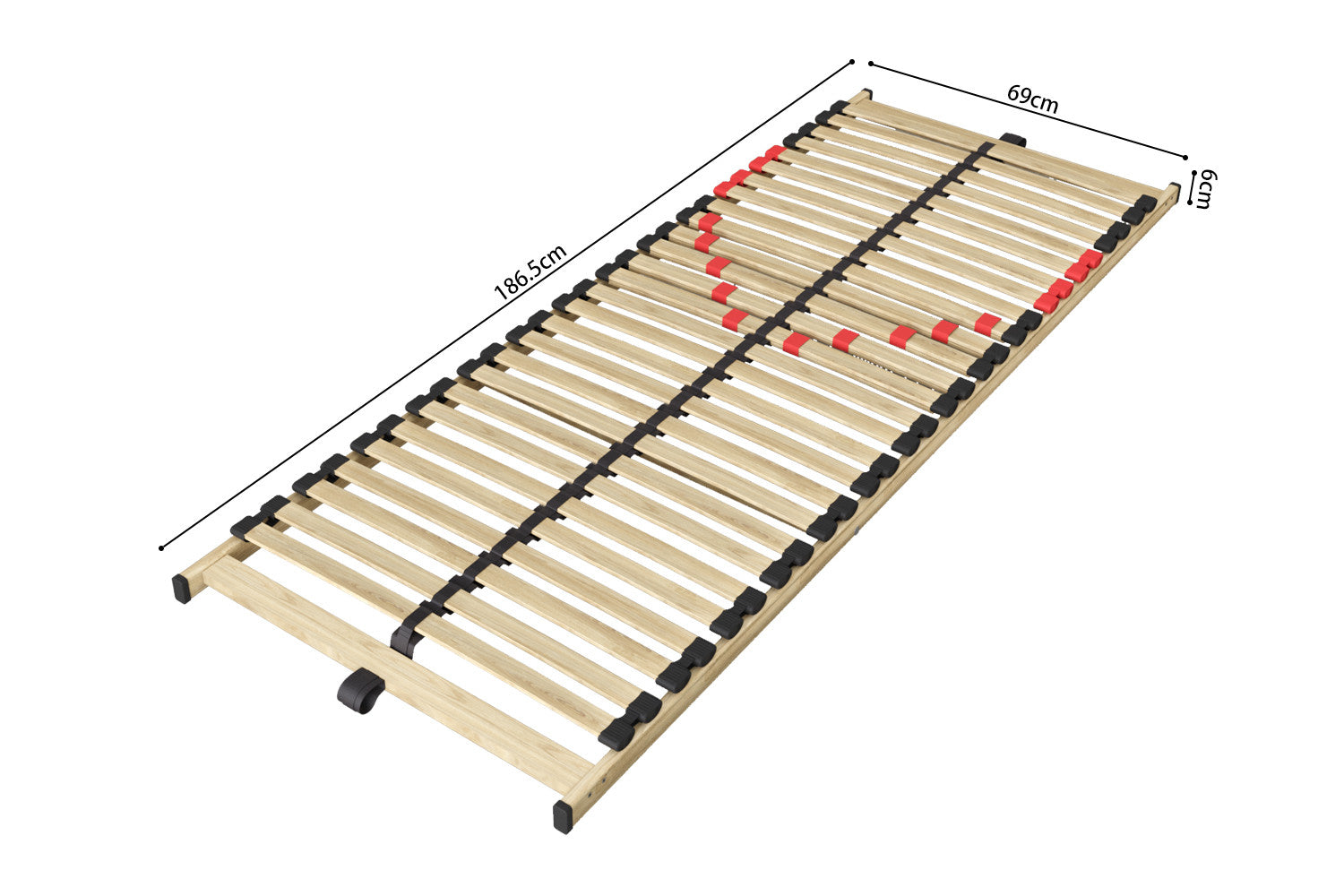 Slatted base 'Zittaro' 70x190 - KIT