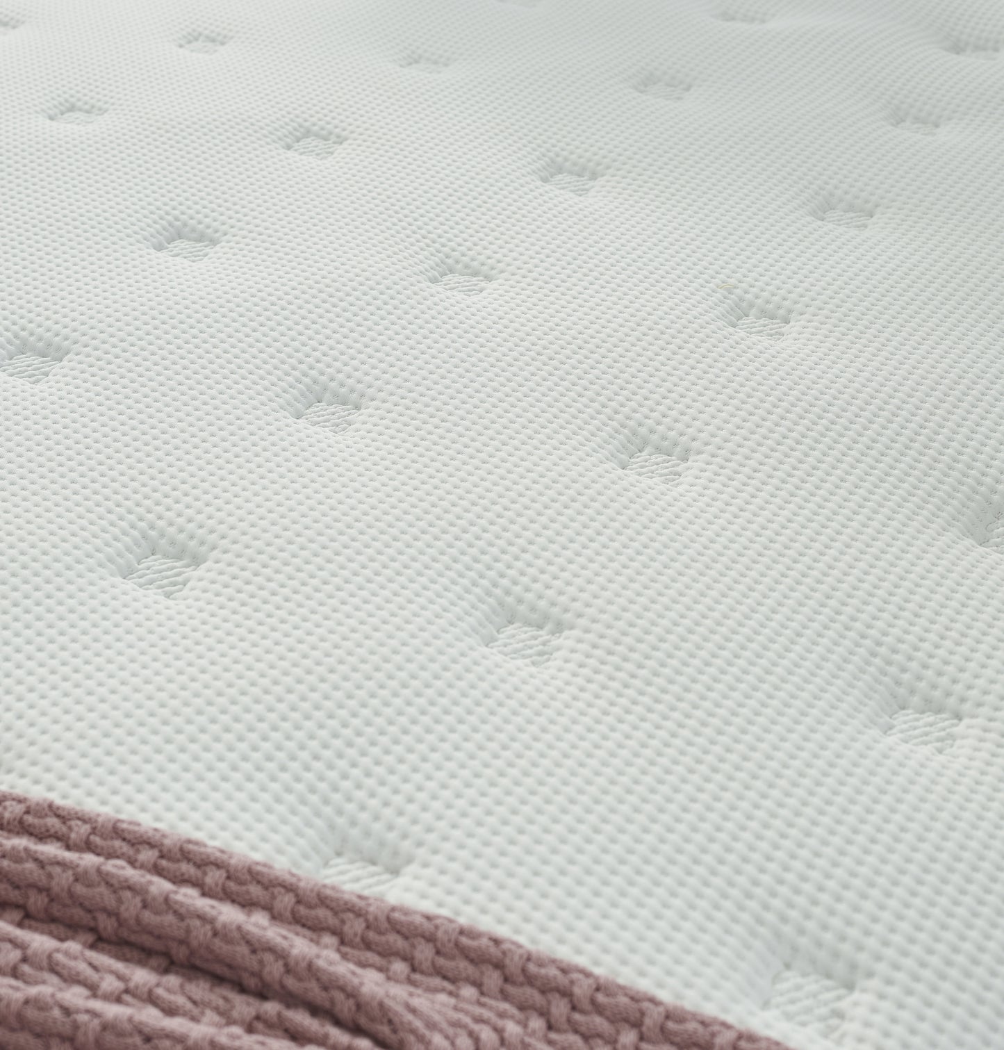 Boxspring Vida Teddy Bouclé Beige 160x200