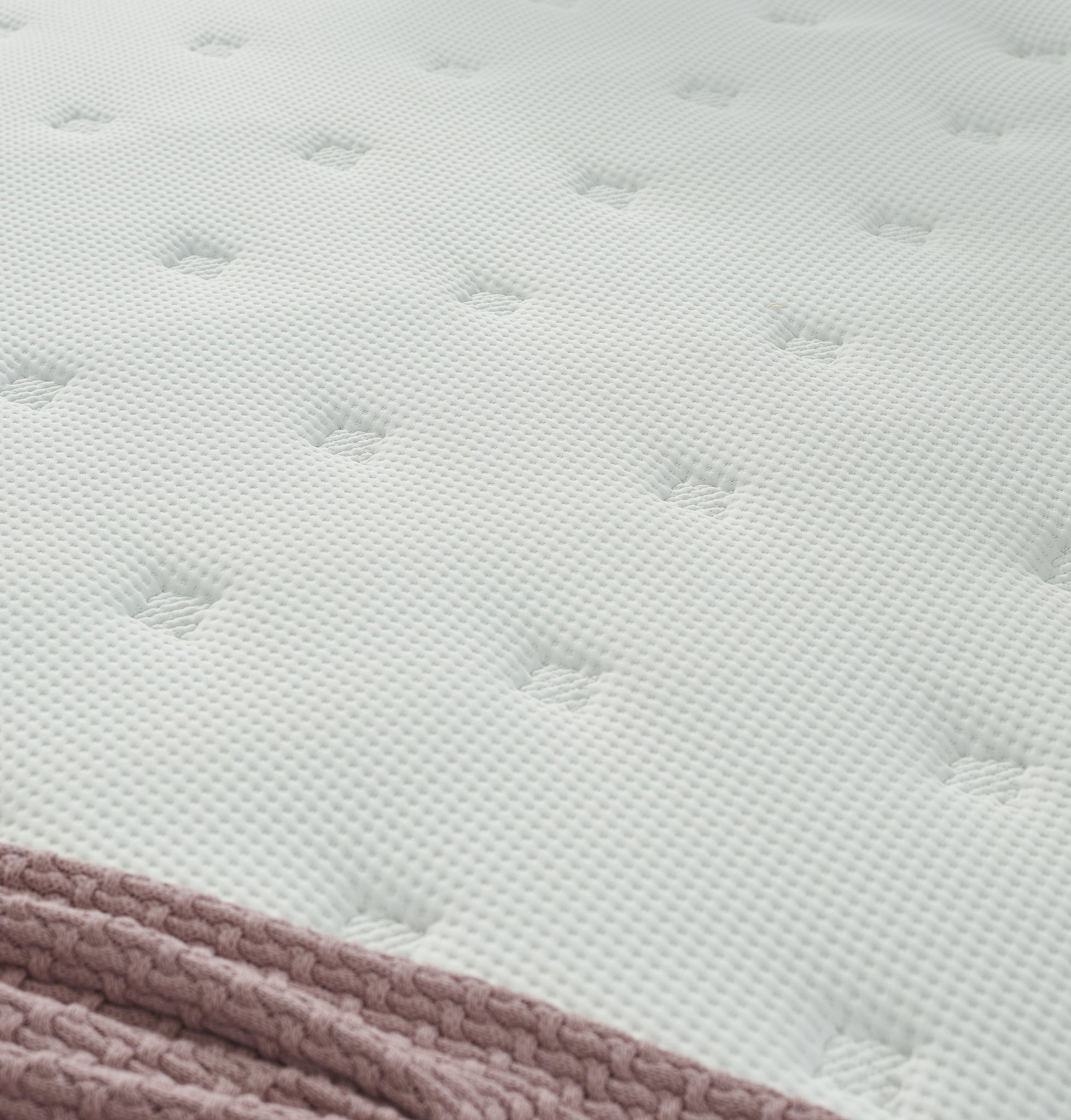 Boxspring Vida Teddy Bouclé Beige 160x200