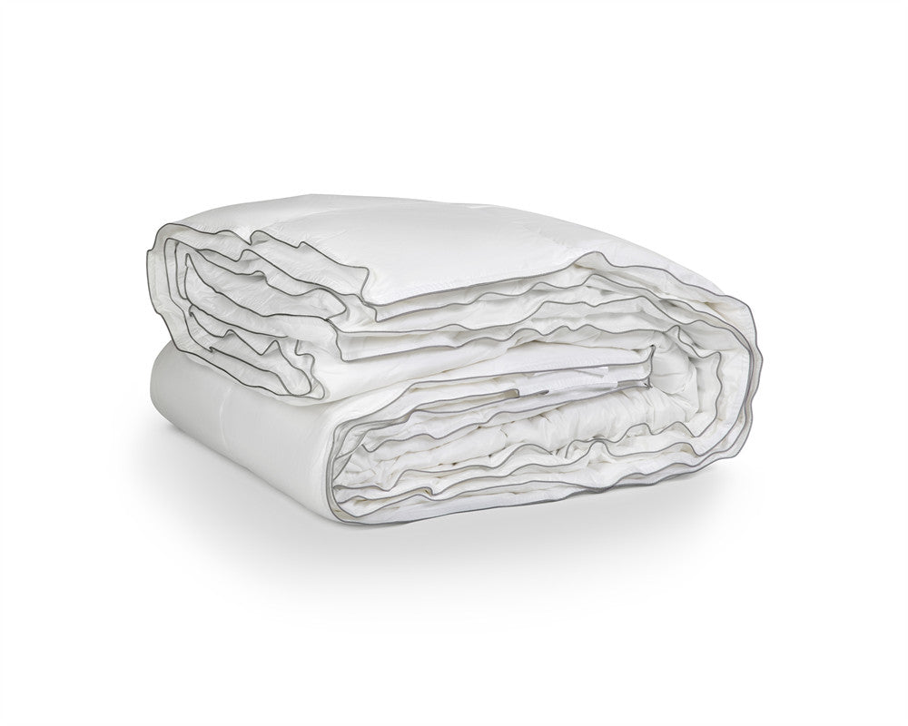 Percale Cotton Touch 4-Seizoenen Dekbed White - 140X200