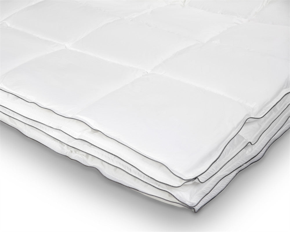 Percale Cotton Touch 4-Seizoenen Dekbed White - 140X200