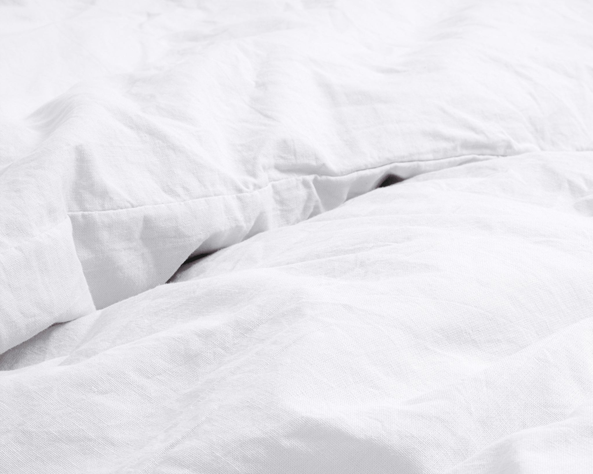 Stone washed Wit 140 x 220