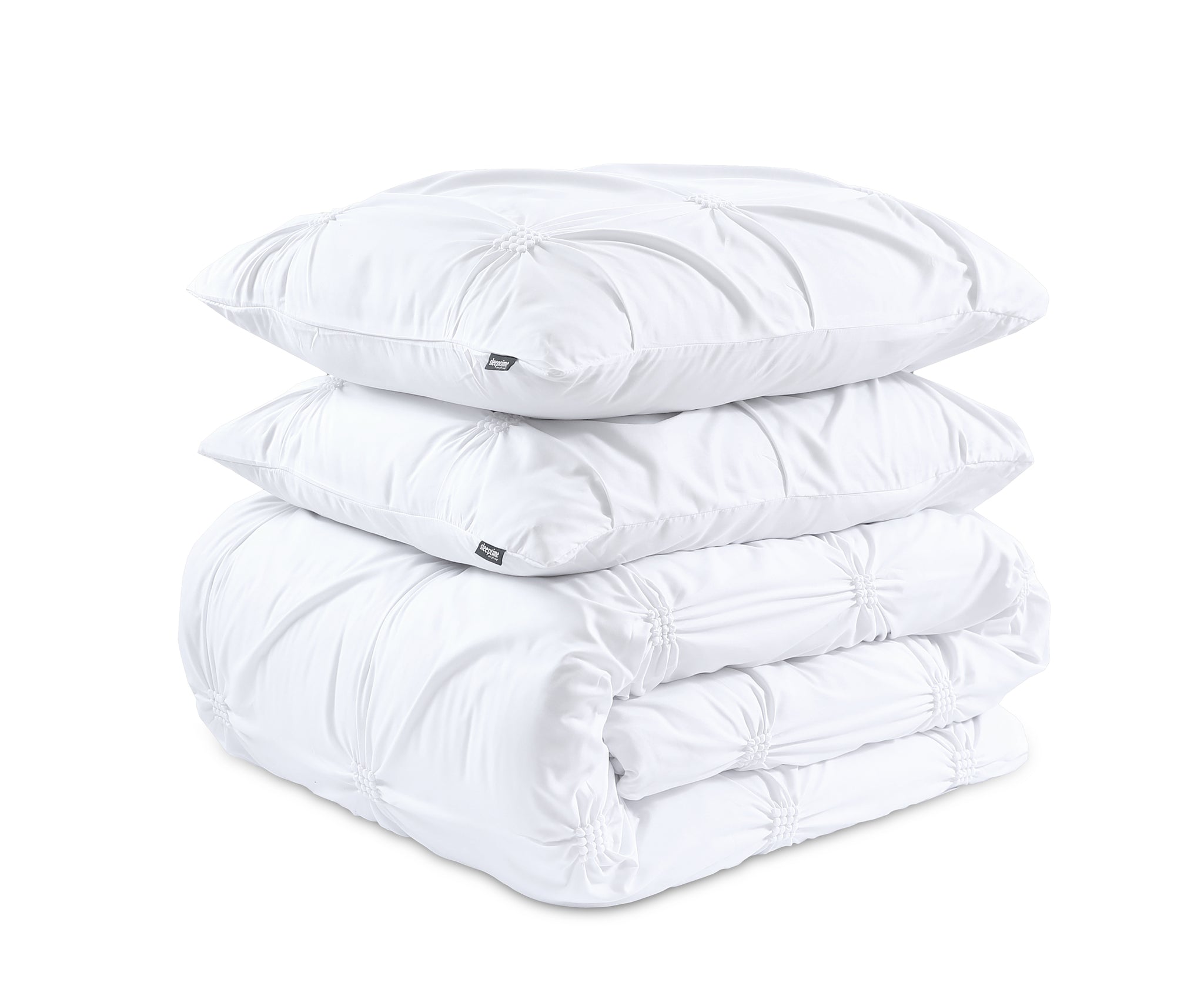 Punch pintuck Wit 140 x 200/220