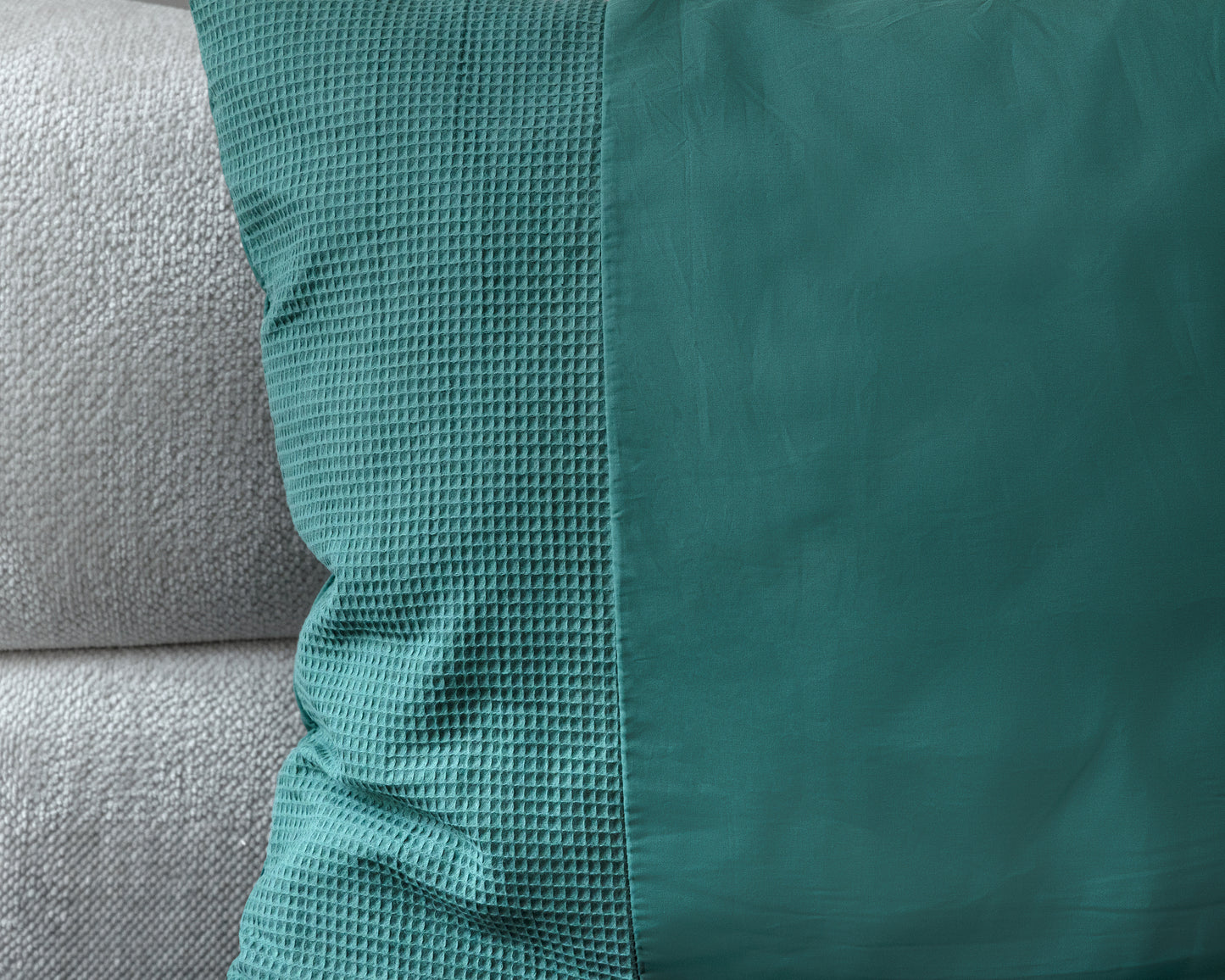 Waffle Groen 240 x 200/260