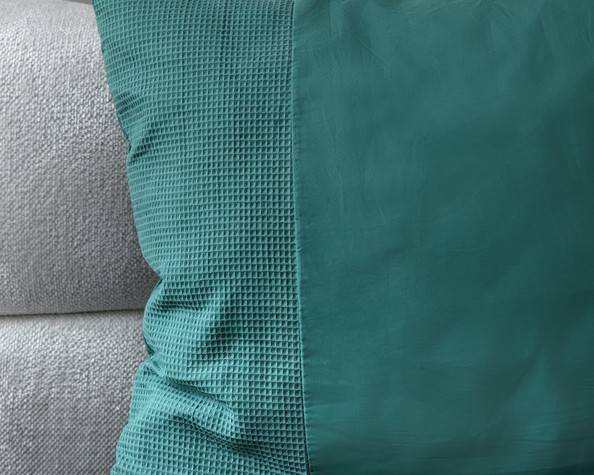 Waffle Groen 240 x 200/260