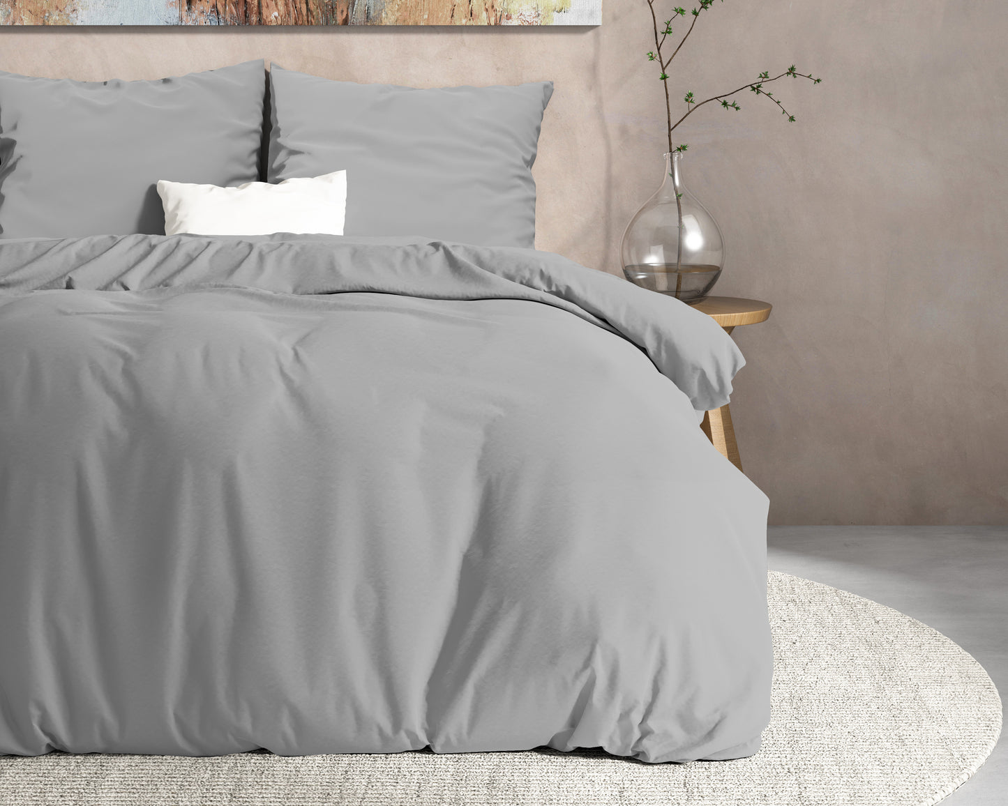 DH Flanel Mendez Grijs 240 x 200/220