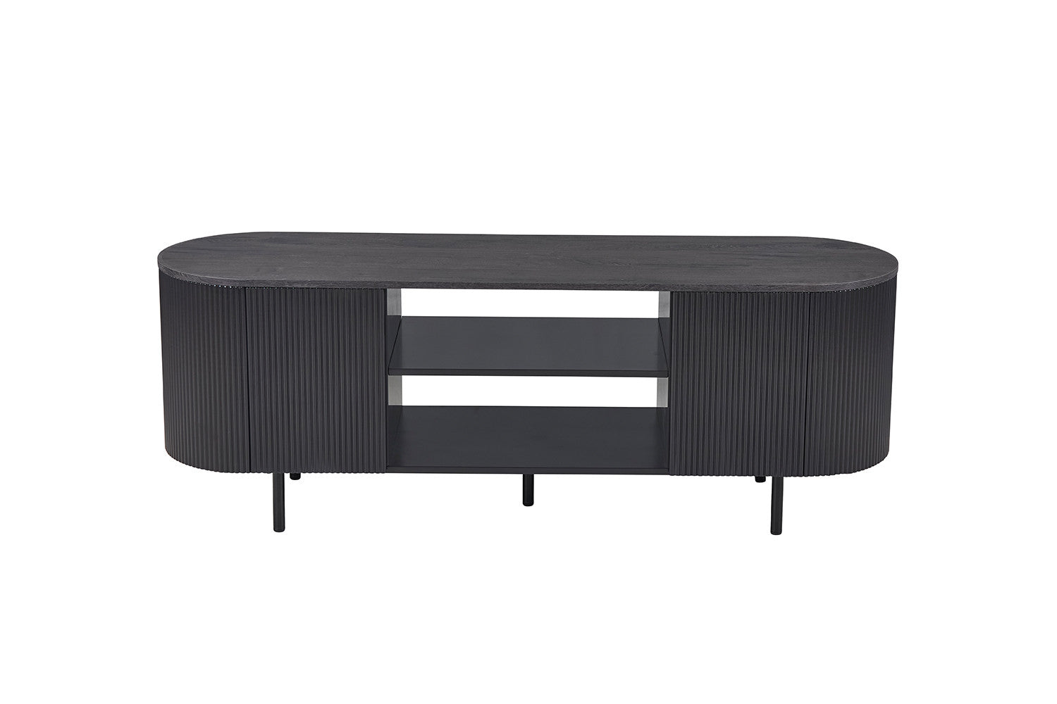 TV cabinet 'Lagos' 160 cm Decor Dark Brown