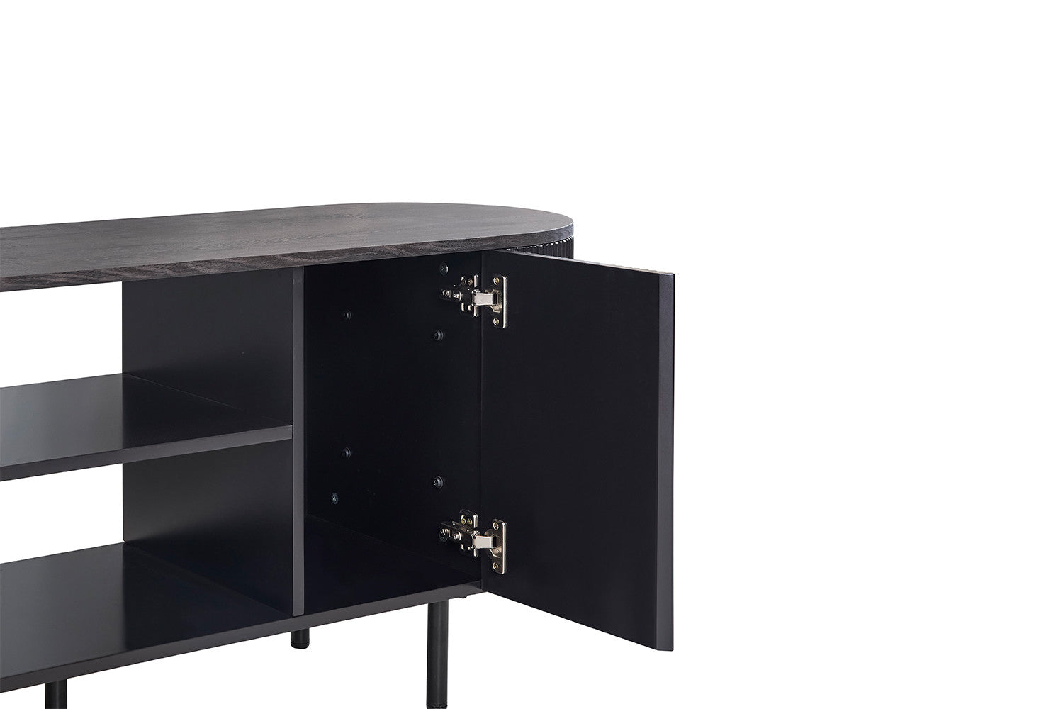 TV cabinet 'Lagos' 160 cm Decor Dark Brown