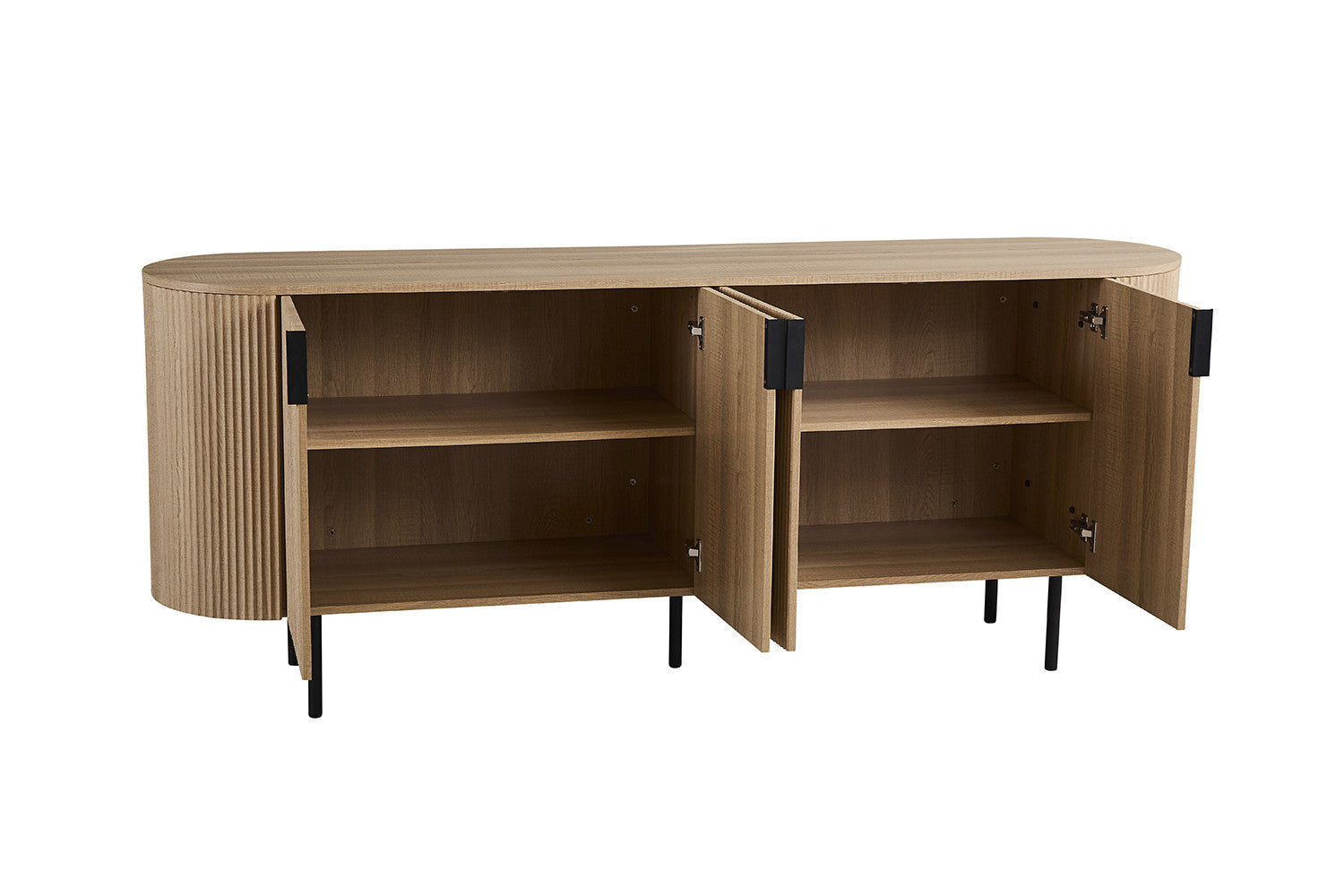 Sideboard 'Lagos' 200 cm Decor Oak Natural