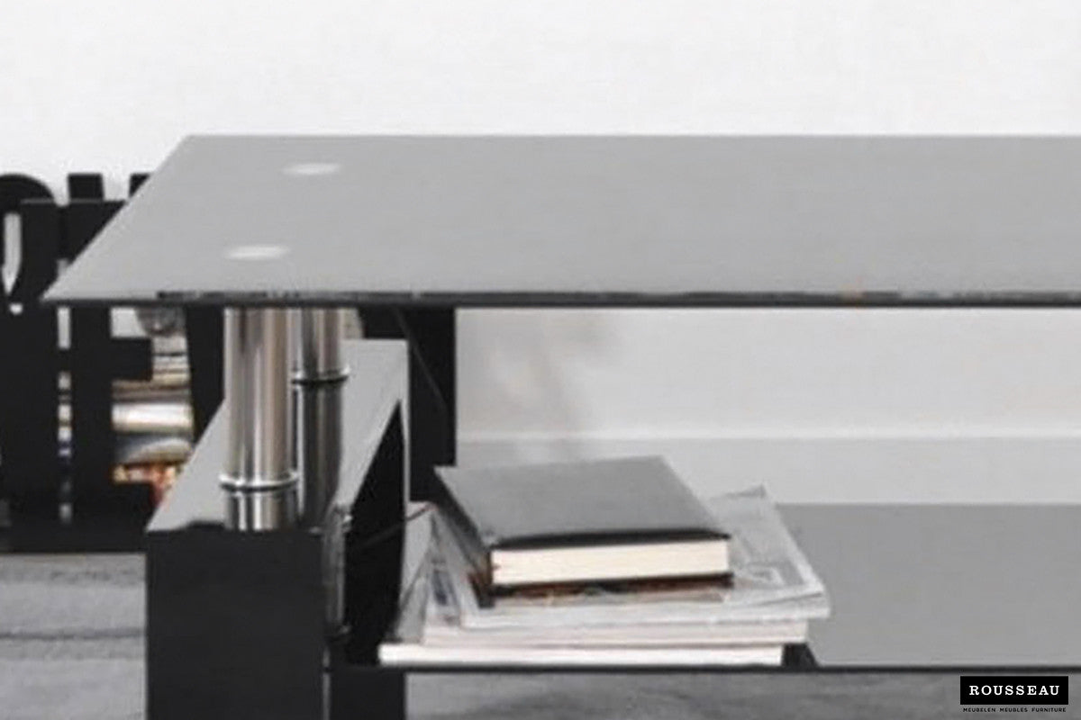 Coffee table 'Alana' High-gloss black