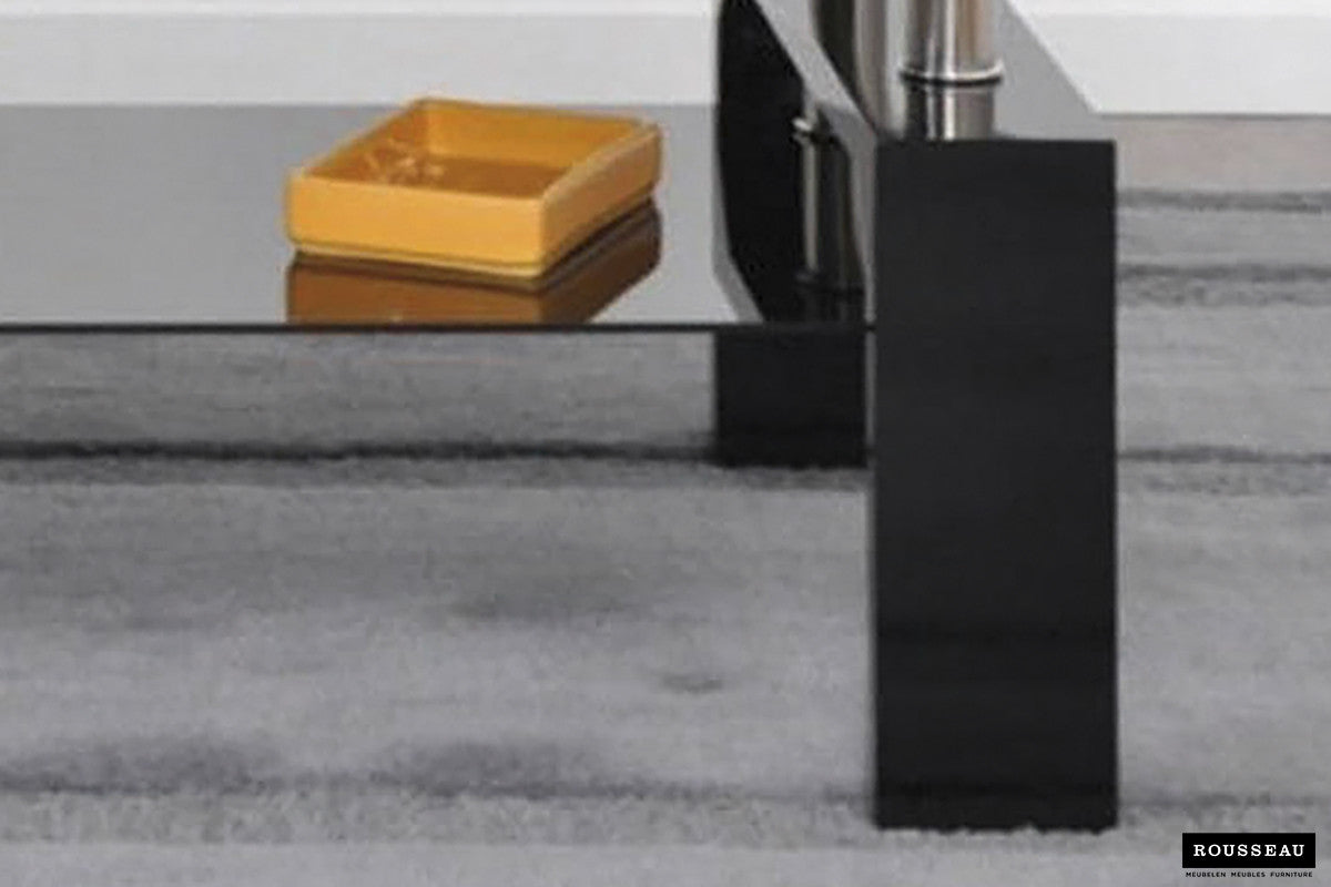 Coffee table 'Alana' High-gloss black