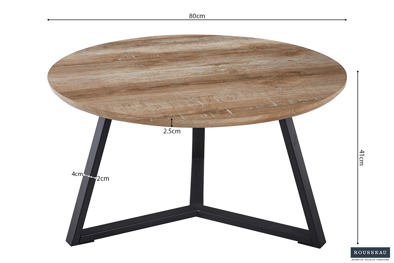 Coffee table 'Paso 1' Decor Old Oak