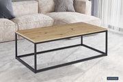 Coffee table 'Dallas' Decor Old oak
