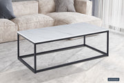 Coffee table 'Dallas' Decor Marble White