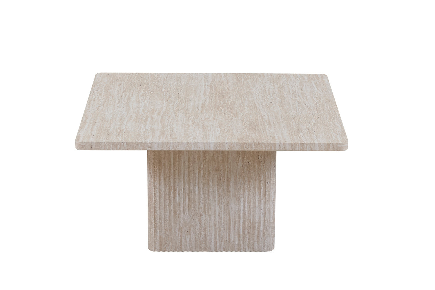Set of 2 Coffee Tables 'Bobby' Decor Travertine Beige