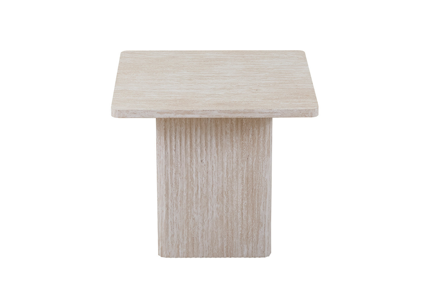 Set of 2 Coffee Tables 'Bobby' Decor Travertine Beige