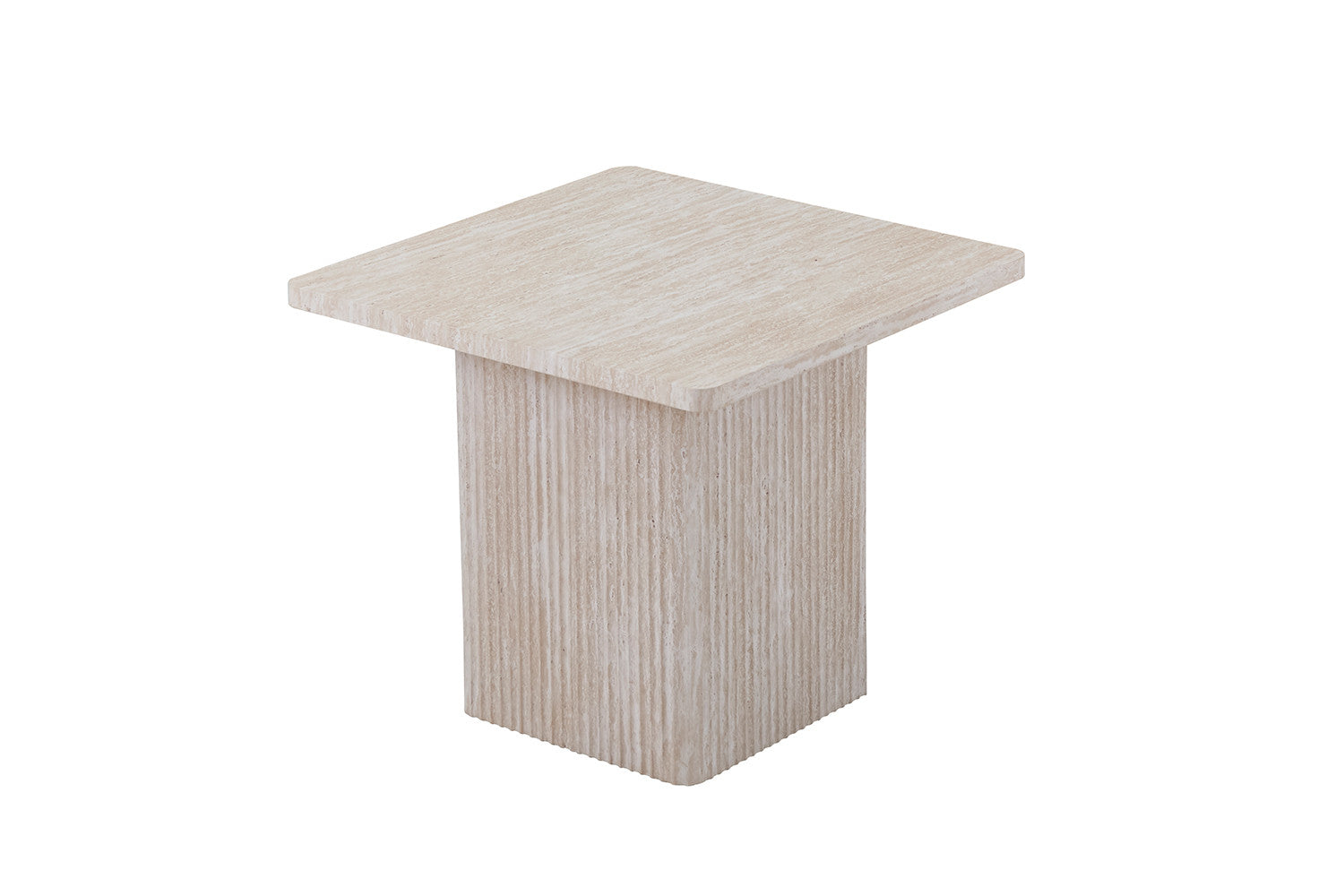 Set of 2 Coffee Tables 'Bobby' Decor Travertine Beige