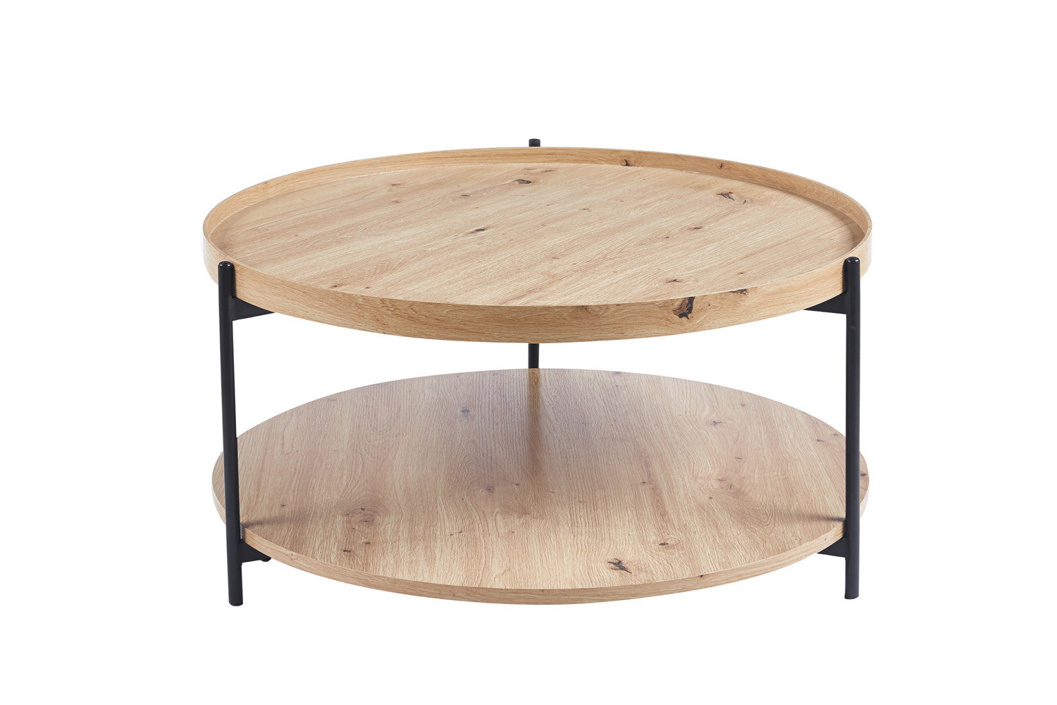 Coffee table 'Dalina' 80 cm Decor Old oak