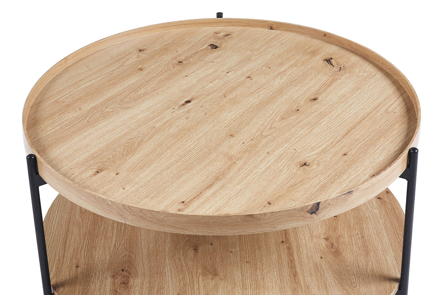 Coffee table 'Dalina' 80 cm Decor Old oak