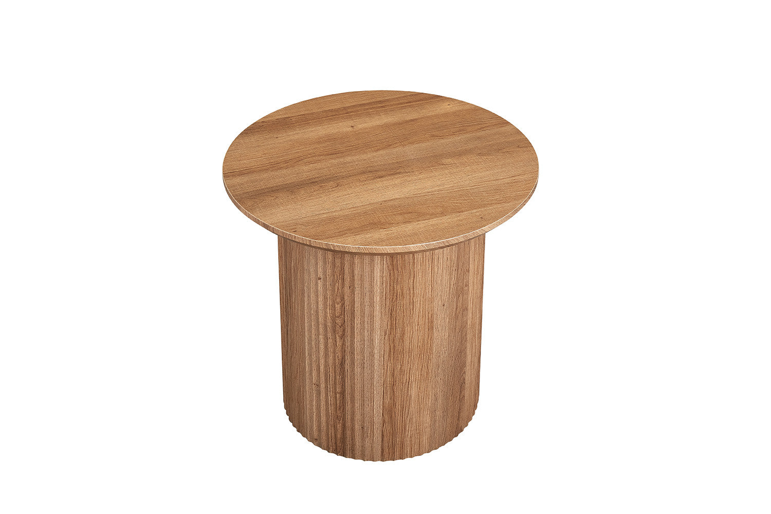 SALE - Coffee table 'Lagos' 50 cm Round Decor Old oak