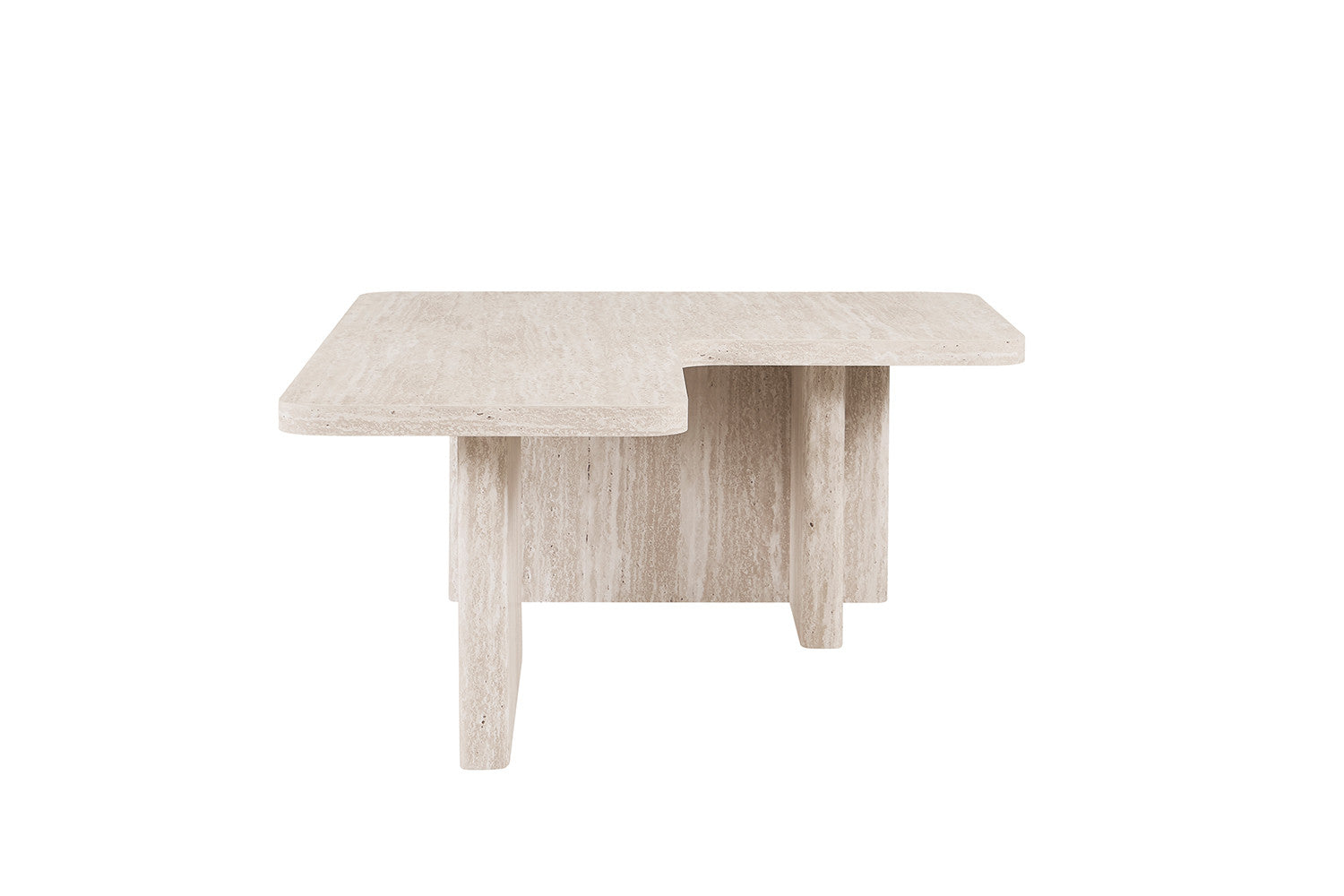 NEW - Coffee table 'Arallo' Decor Travertine Beige