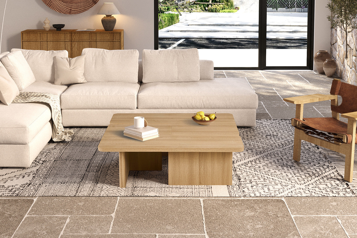 NEW - Coffee table 'Arallo' Decor Oak Natural