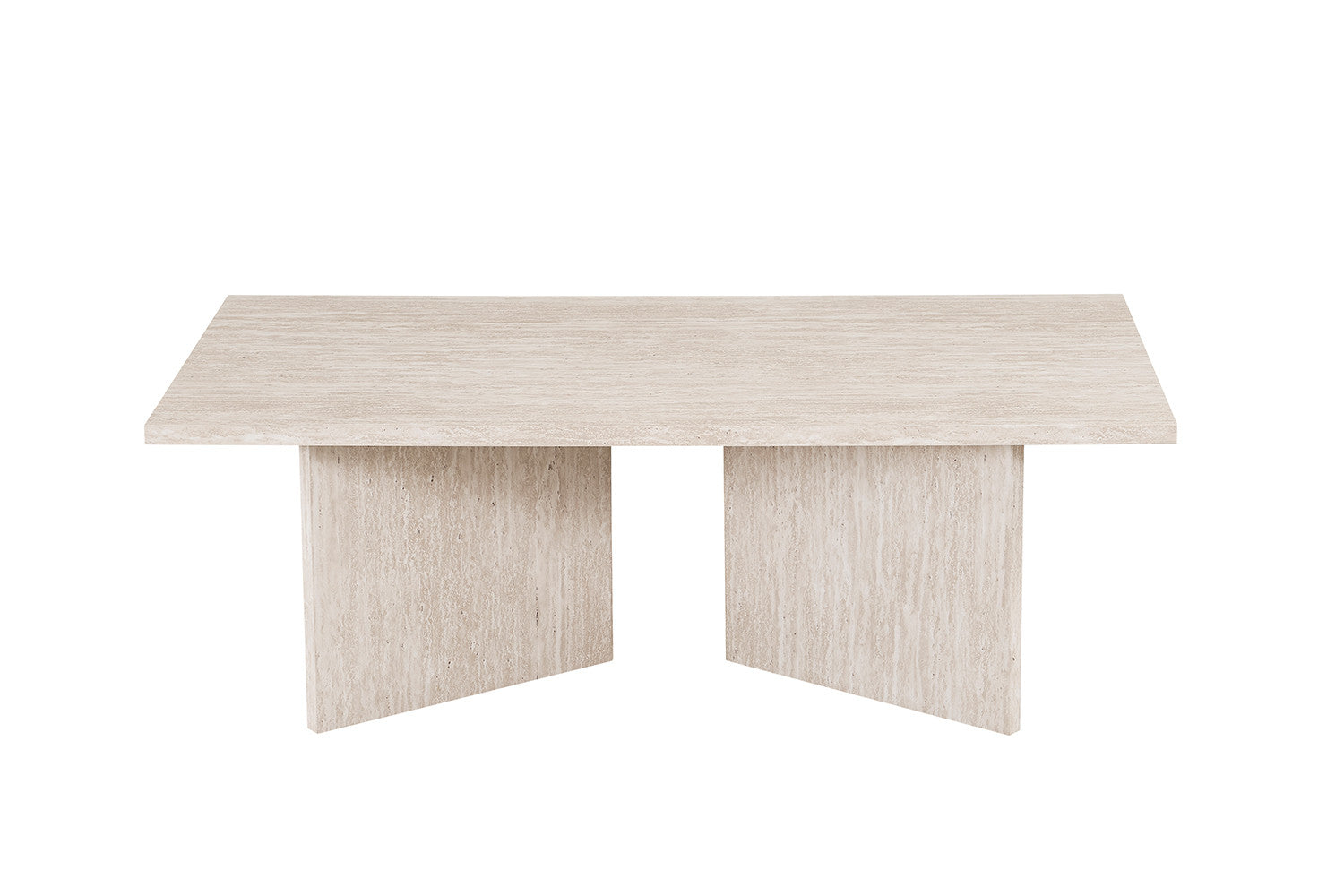 NEW - Coffee table 'Litar' Decor Travertine Beige