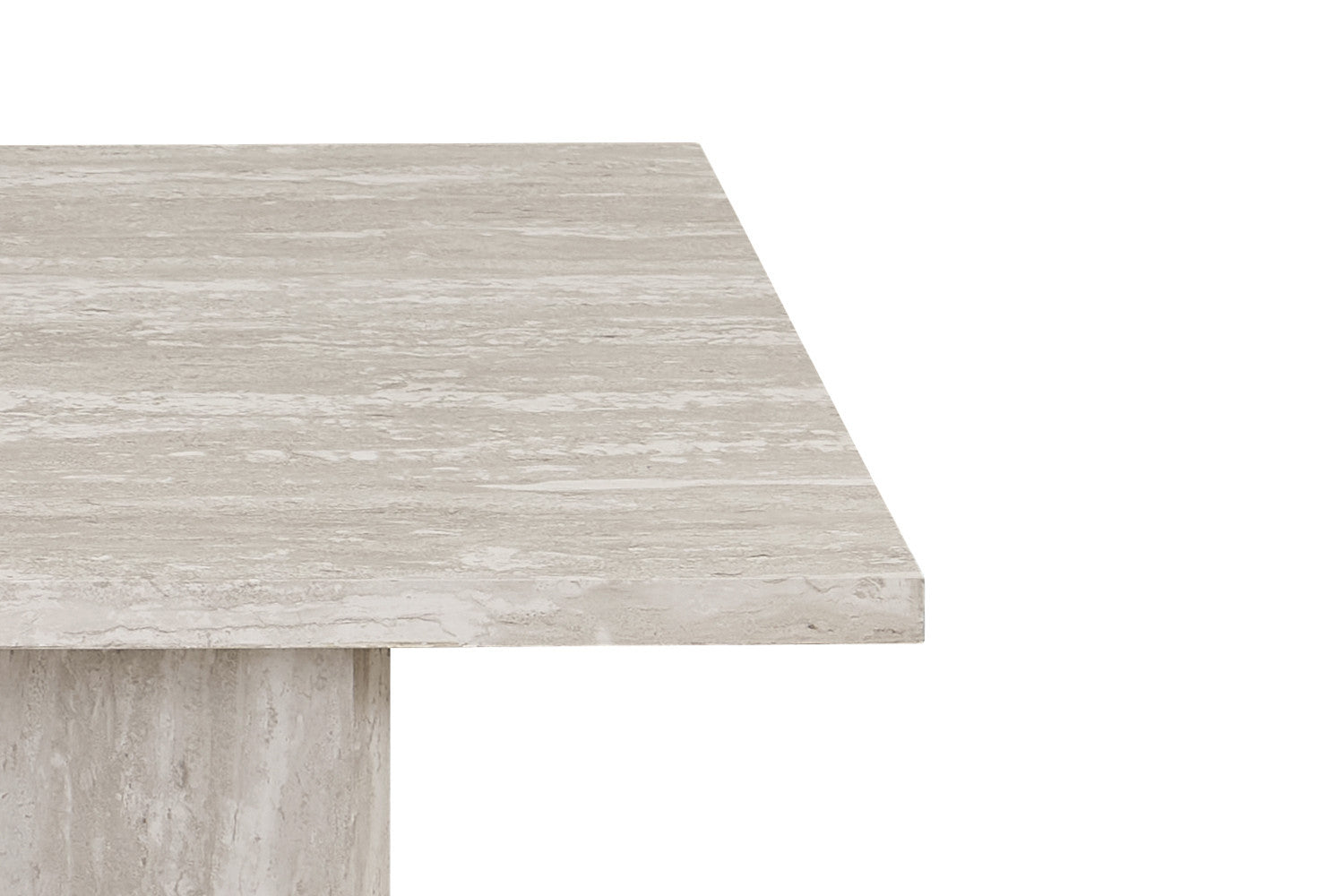 NEW - Coffee table 'Litar' Decor Travertine Gray