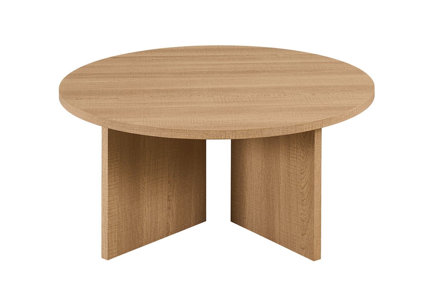 NEW - Coffee table 'Drasir' Round Decor Oak Natural
