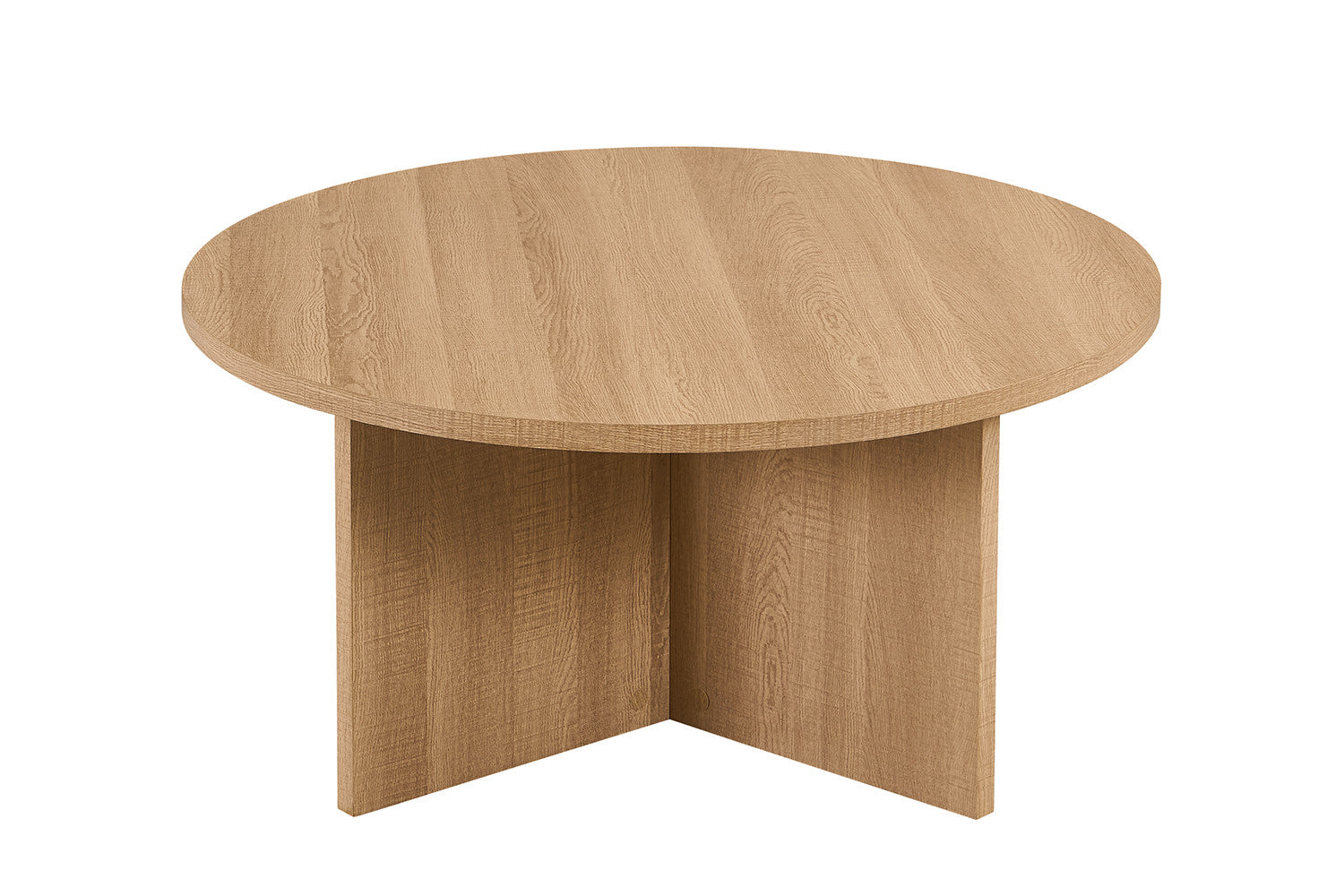 NEW - Coffee table 'Drasir' Round Decor Oak Natural