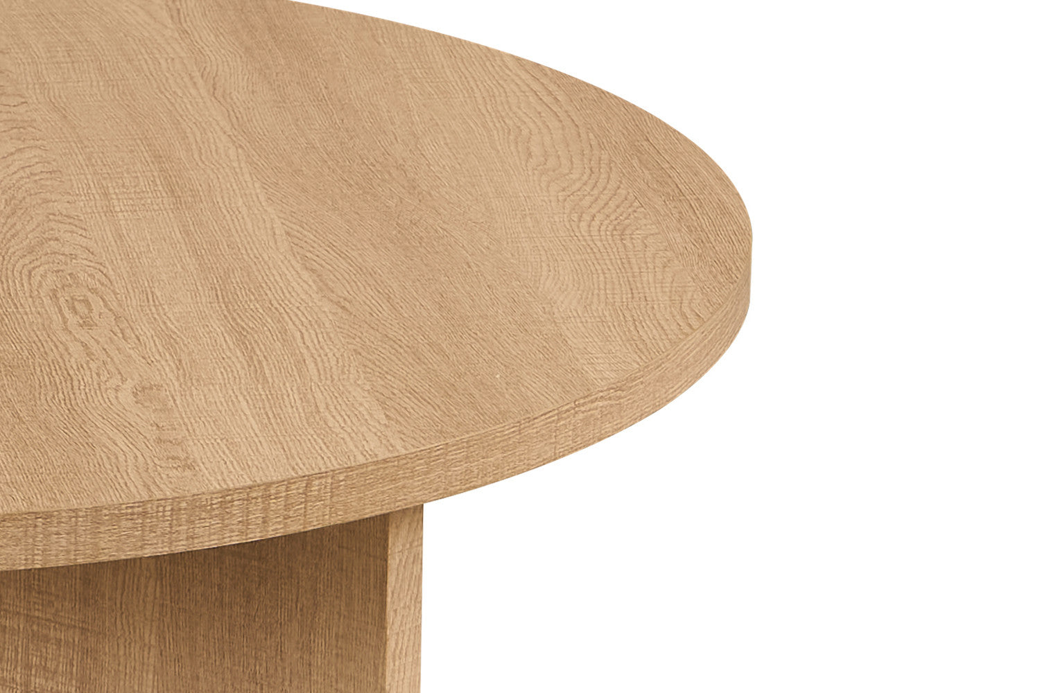 NEW - Coffee table 'Drasir' Round Decor Oak Natural