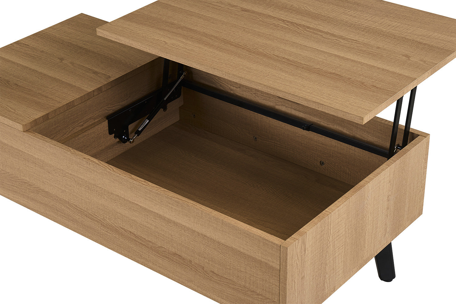 NEW - Coffee table 'Justine' Folding top Decor Oak Natural