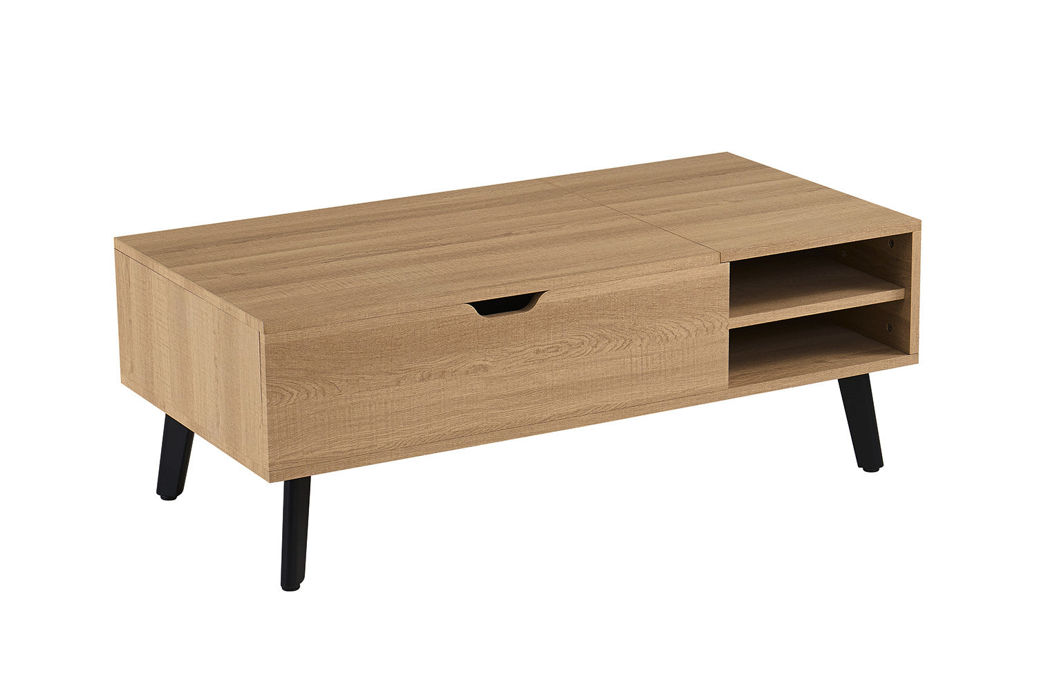 NEW - Coffee table 'Justine' Folding top Decor Oak Natural