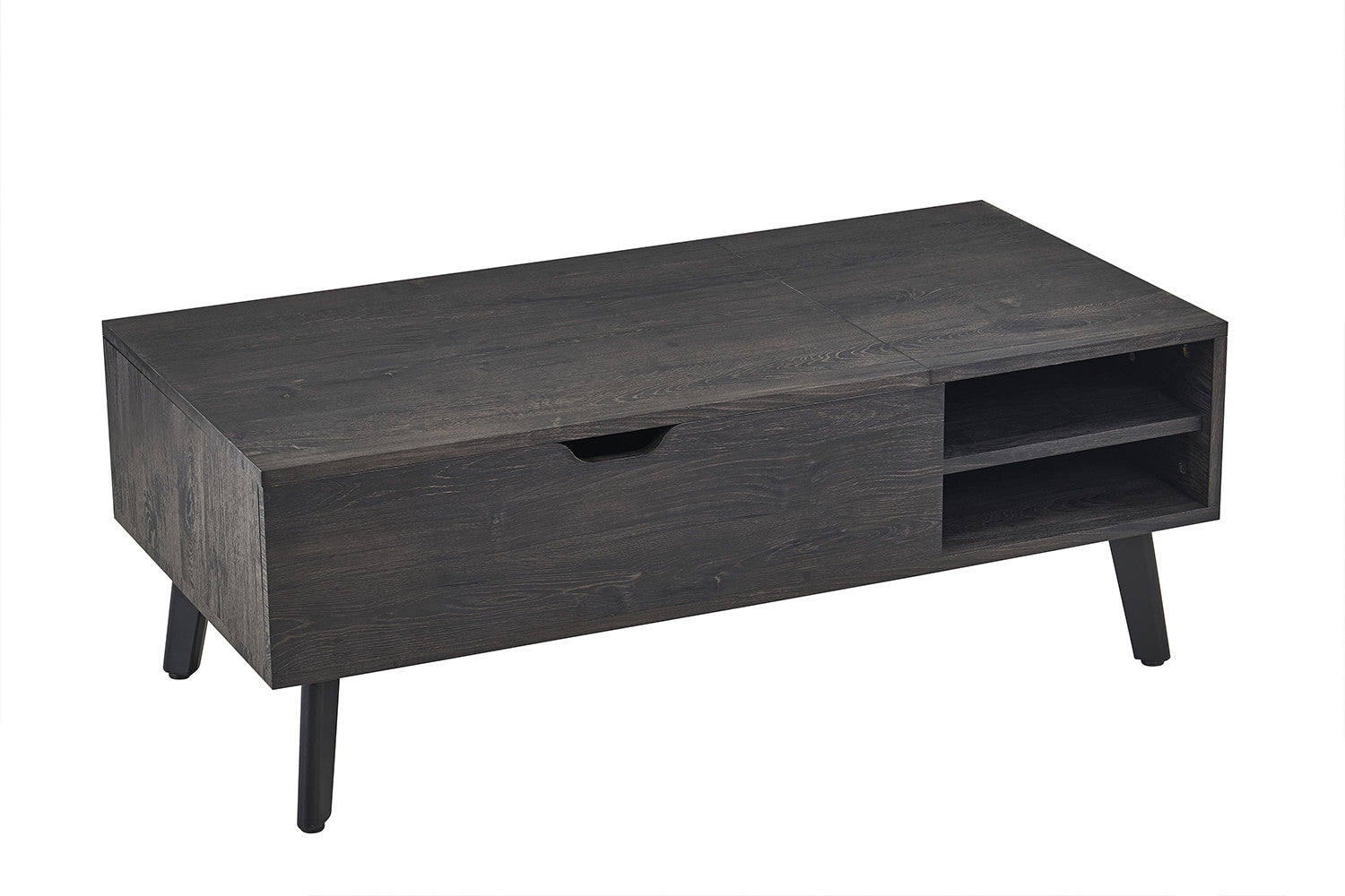 NEW - Coffee table 'Justine' Folding top Decor Dark brown