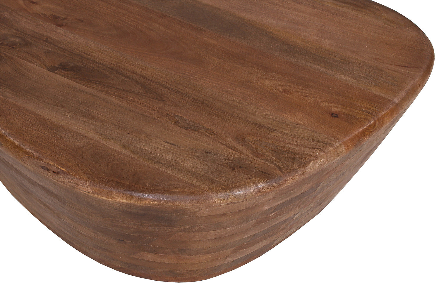 Coffee table 'Evan' Mango wood Light brown