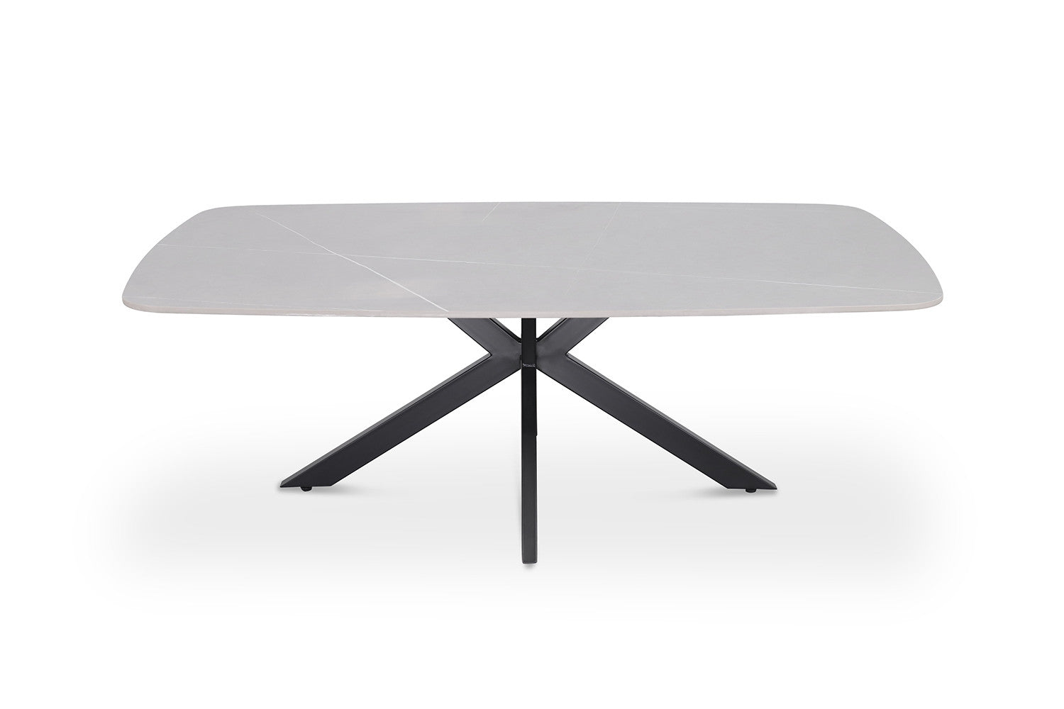 Coffee table 'Apollo' 130 cm Danish Oval Stone Gray