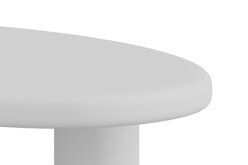 Coffee table 'Tavira' 120 cm Cement Ecru
