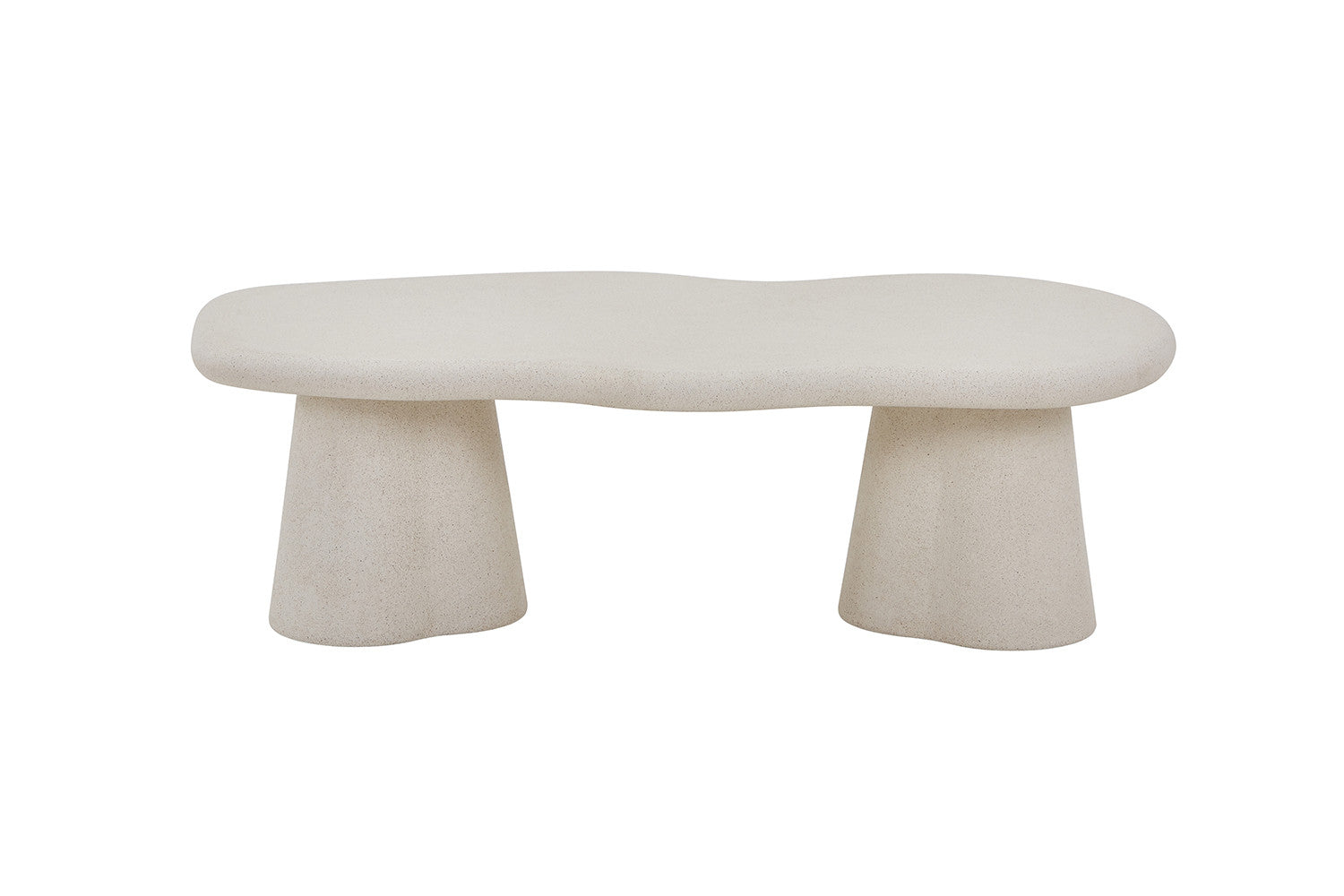 Coffee table 'Faro' 130 cm Organic Cement